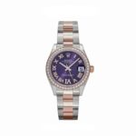 Rolex Datejust m278381-0015/0016 Aubergine Roman Dial 31mm Oyster Bracelet - Image 3