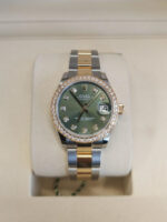 Rolex Datejust m278383RBR-0029/0030 31mm Olive Green Dial Oyster Bracelet - Image 3