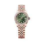 Rolex Lady-Datejust 28mm 279135RBR Olive Green Diamond Dial