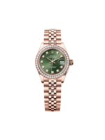 Rolex Lady-Datejust 28mm 279135RBR Olive Green Diamond Dial