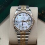 Rolex  Datejust 36mm 126283 White Mother-of-Pearl Dial Jubilee Bracelet Watch - Image 15