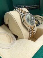 Rolex Datejust m278343 Datejust Green Dial 31mm Jubilee Steel and Yellow Gold - Image 6