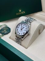 Rolex Datejust m278240-0003/0004 31mm White Roman Domed Bezel Oyster Oystersteel - Image 5