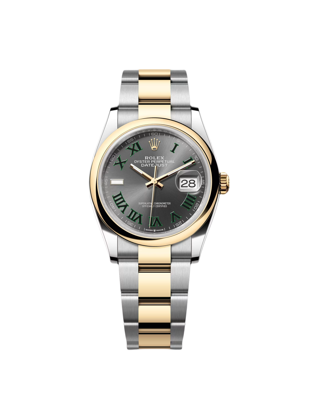 E6D142DA-38CD-8D70-CF5E-901225C82D91.png Rolex Datejust 36mm 126203 Slate Dial 36mm Domed Bezel Oyster Bracelet - Image 1