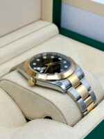 Rolex Datejust 41mm 126303 Black Diamond Oyster Steel and Yellow Gold Mens Watch - Image 5