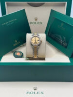 Rolex Lady-Datejust 28mm 279383RBR Champagne Dial Yellow Rolesor Oyster Bracelet - Image 10