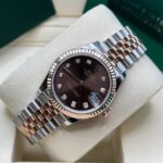 Rolex Datejust m278271-0027/0028 Chocolate 31mm Dial Oyster Bracelet Watch - Image 14