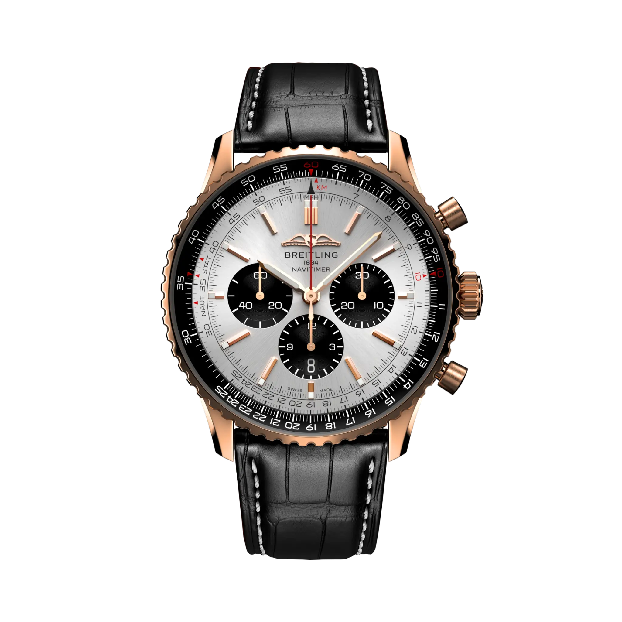 E7894847-B49E-0AAC-FD11-0599E2A23286.png Breitling Navitimer B01 Chronograph 46 RB0137241G1P1 - Image 1