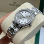 Rolex Datejust m278384RBR-0033/0034 Silver 31mm Dial Oyster Watch - Image 7