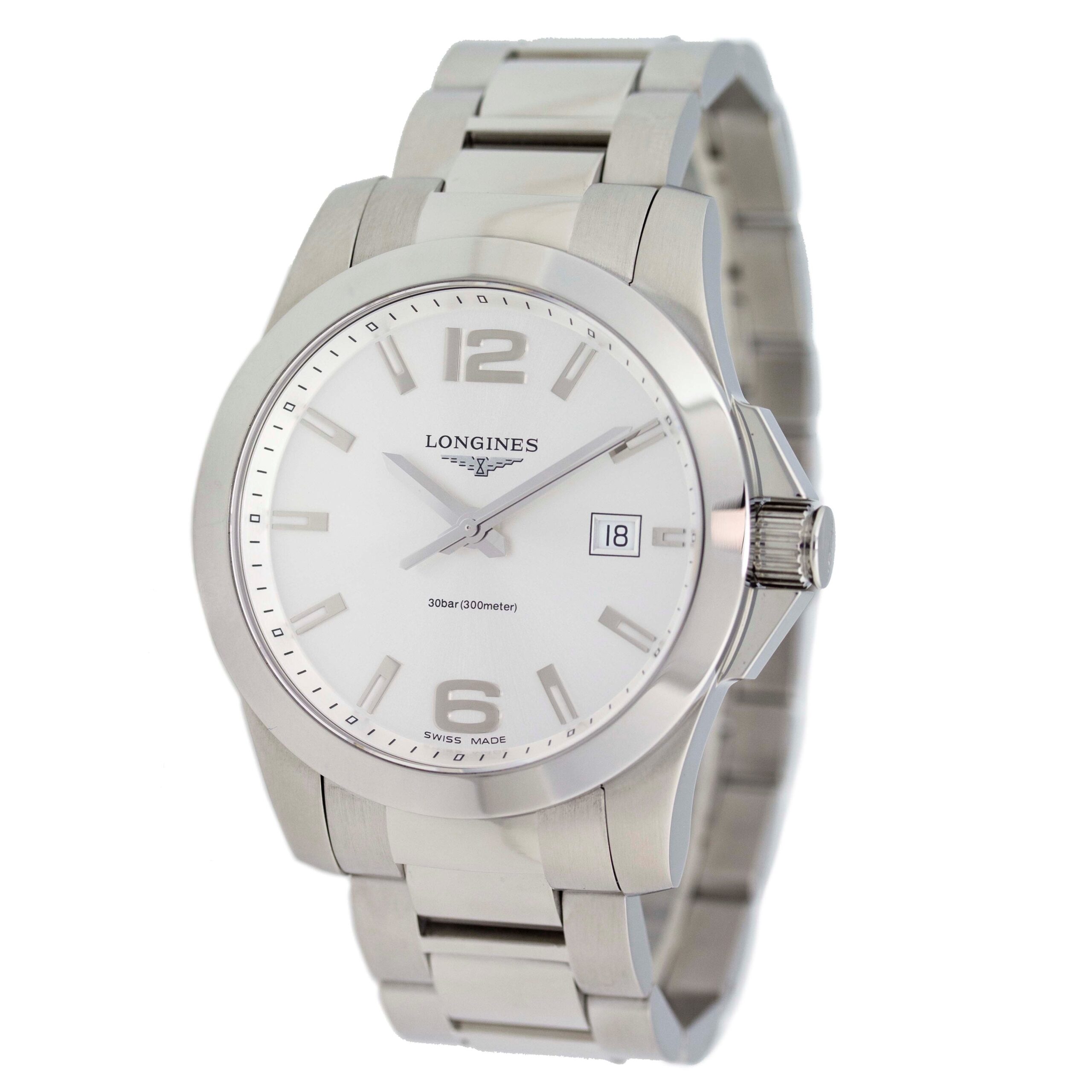 E7E46DD0-B8D1-DF96-0985-22352ADC02AA.jpg Longines Men's L3.659.4.76.6 Conquest Stainless Steel Watch - Image 1