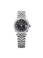 Rolex Datejust m278384RBR Bright Black 31mm Dial Oyster Watch - Image 2