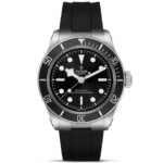 TUDOR Black Bay 41mm Black Dial & Bezel Men's Rubber Strap Watch M7941A1A0NU-0002