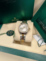Rolex Lady-Datejust 28mm 279383RBR Silver Roman Dial Yellow Rolesor Oyster Bracelet - Image 7