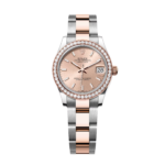 Rolex Datejust m278381-0009/0010 Rose Dial Diamond-Set Bezel 31mm