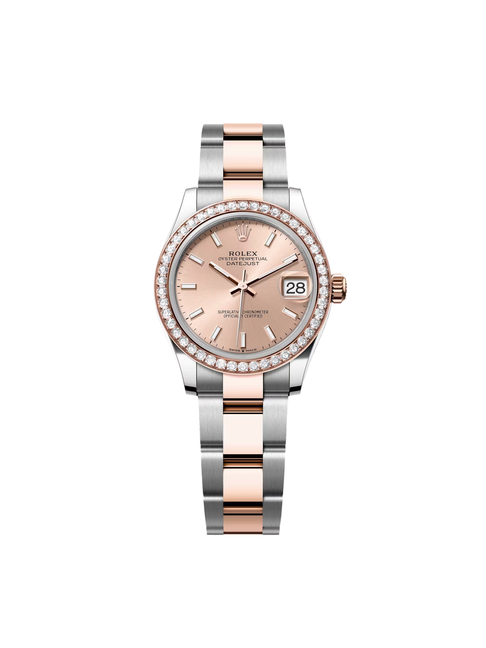 E821C6B1-B711-0D49-D6C9-9695CFA219DD.png Rolex Datejust m278381-0009/0010 Rose Dial Diamond-Set Bezel 31mm - Image 1