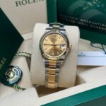Rolex Datejust m278273-0013/0014 31mm Champagne Dial Stainless Steel and Yellow Gold Oyster Watch - Image 9