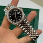 Rolex  Datejust 36mm 126281 Black Dial Jubilee Bracelet - Image 8