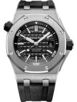 Audemars Piguet OFFSHORE DIVER Black Dial 42mm 15710ST.OO.A002CA.01