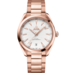 Omega Seamaster Aqua Terra 150M 41mm Silver Dial Stainless Steel and Sedna™ 18k Rose Gold Bracelet 220.50.41.21.02.001