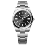 Rolex  Oyster-Perpetual 41mm 124300-0002 Stainless Steel Black Index Dial Watch