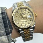 Rolex  Datejust 36mm 126203 Golden Fluted Dial Domed Bezel Oyster Bracelet - Image 13