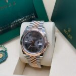 Rolex Datejust 41mm 126331 Oyster Band Steel and Everose Gold Men’s Watch - Image 12
