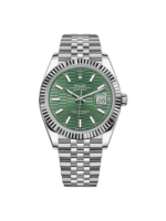 Rolex  Datejust 41mm 126334 Mint Green Fluted Motif Dial Oyster Bracelet - Image 2