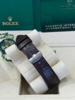 Rolex 1908 Platinum Ice Blue Dial Brown Alligator Strap - 52506-0002 - Image 6