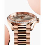 Omega Seamaster Aqua Terra Shades 38 mm Sandstone Dial Stainless Steel and Sedna™ 18k Rose Gold Bracelet 220.55.38.20.09.001 - Image 3