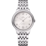 Omega De Ville Prestige, Stainless Steel and Diamond-set, 34 mm 434.15.34.20.52.001
