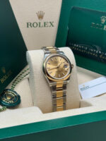Rolex Datejust m278243-0013/0014  31mm Champagne Dial Yellow Rolesor Oyster Watch - Image 4