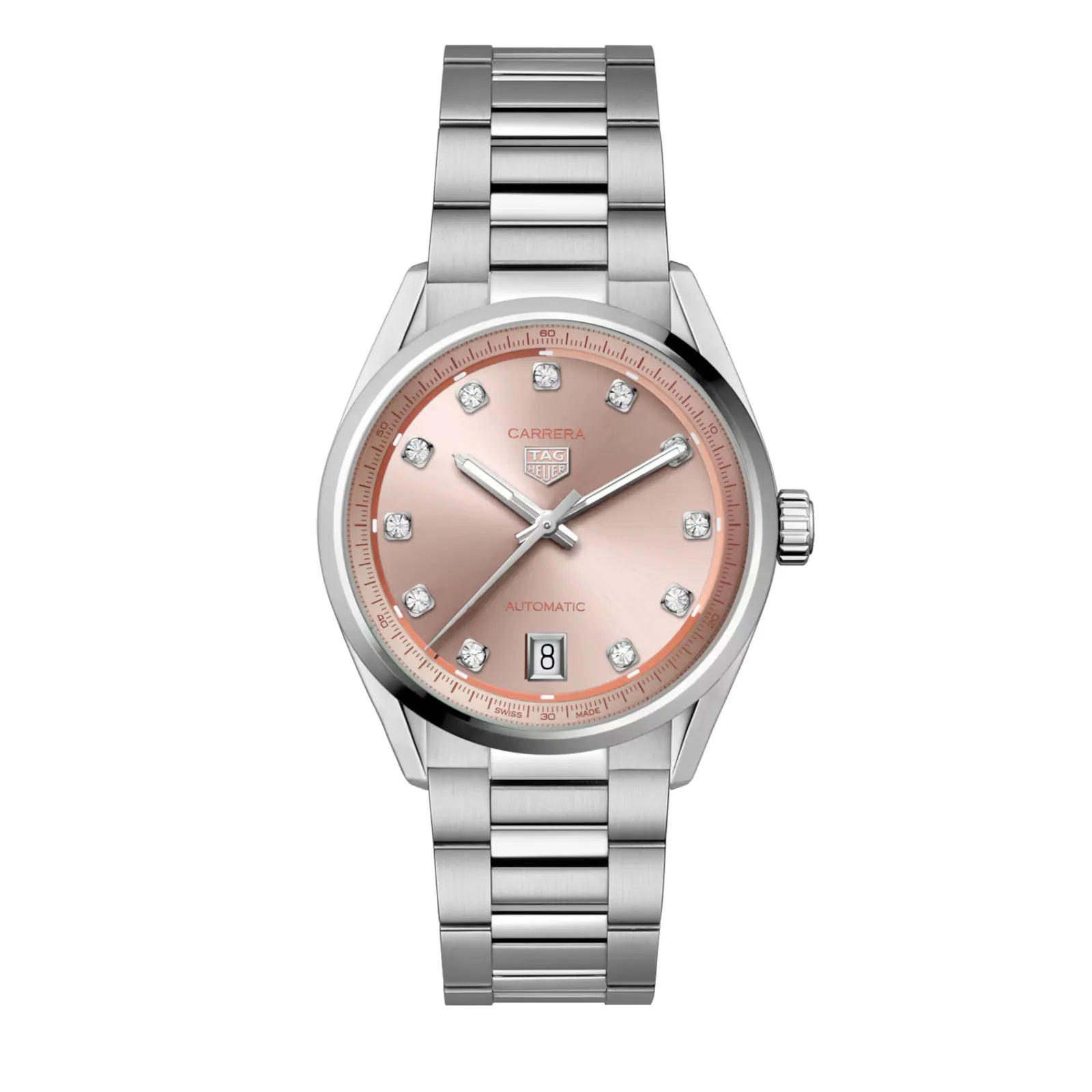 EBA2FDC4-0212-2C90-B4B0-69E191B03CE9.jpg TAG Heuer Carrera Date 36mm Ladies Watch Diamond Dot WBN231D.BA0001 - Image 1