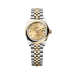 Rolex Lady-Datejust 28mm  279163 Champagne Diamond Dial