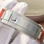 Rolex Submariner Silver Black Diamond 40mm - Image 7