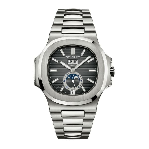EC6EDBF6-5FE4-CA25-8EF0-4B9DB6D95A0B.jpg Patek Philippe Watches Nautilus Mens Stainless Steel 5726/1A-001 - Image 1