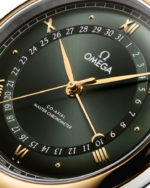 Omega De Ville Prestige 42 mm Green Dial Stainless Steel  18k Yellow Gold Strap 434.23.42.22.10.001 - Image 4