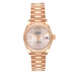 Rolex Lady-Datejust 28mm 279175 Rose Dial President Everose Gold - Image 3