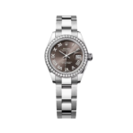 Rolex Lady-Datejust 28mm 279384RBR Dark Grey Dial Oyster Bracelet
