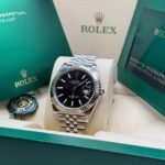 Rolex  Datejust Black Index Jubilee 41mm Stainless Steel - 126334 - Image 9