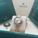 Rolex Lady-Datejust 28mm 279173 Champagne Diamond Dial Oyster Bracelet - Image 5