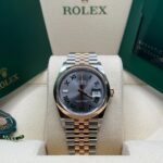 Rolex  Datejust 36mm 126201 Slate Dial Jubilee Bracelet Watch - Image 3