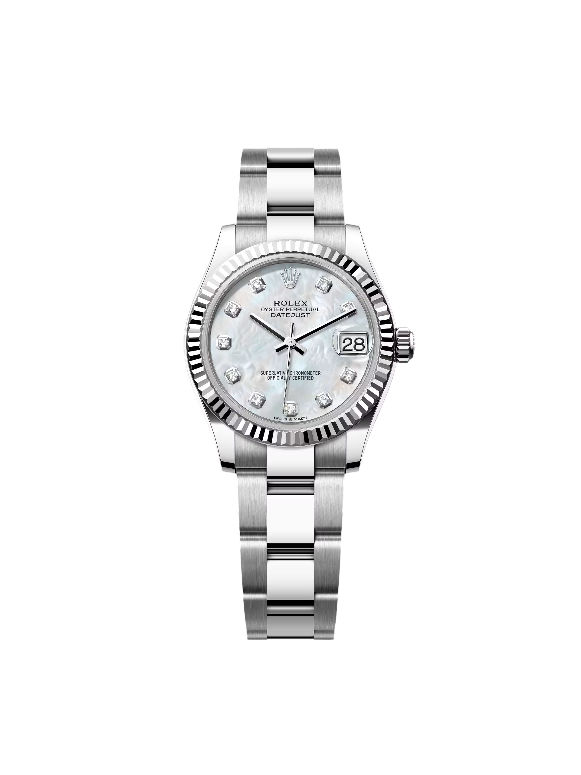 EE1D62C3-39CF-1250-EEA3-36595AC4A864.png Rolex Datejust m278274-0005/0006 31mm Mother-of-Pearl 31mm Dial Oyster Watch - Image 1