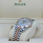 Rolex Datejust 41mm 126331 MOP Diamond Jubilee Steel and Rose Gold Watch - Image 6