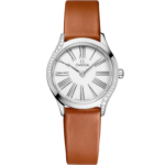 Omega De Ville Mini Trésor 26 mm White Dial with Diamonds Stainless Steel Strap 428.17.26.60.04.004
