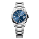 Rolex  Datejust 36mm 126200 Stainless Steel Blue Dial Oyster Watch