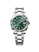 Rolex  Datejust 41mm Mint Green Dial Jubilee Bracelet Watch - 126334 - Image 2