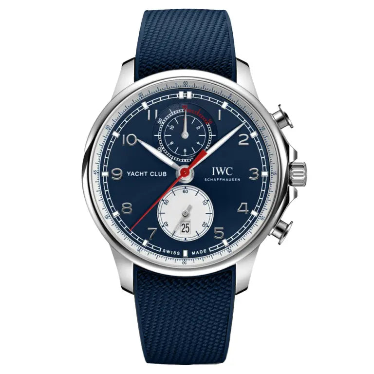 EF04FF2C-1276-1D17-88C4-CA1877AE65F7.jpg IWC Portugieser Chronograph Yacht Club Orlebar Brown 45mm IW390704 - Image 1