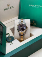 Rolex Datejust m278243-0013/0014  31mm Dark Grey Dial Yellow Rolesor Oyster Watch - Image 9