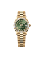 Rolex Datejust m278288RBR-0024 Olive Green 31mm Dial President Bracelet Watch