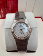 Omega Constellation Ladies' Selection 25mm steel ‑ Sedna™ gold on steel ‑ Sedna™ gold 131.25.25.60.55.001 - Image 3